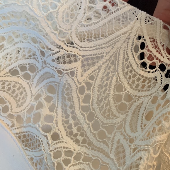 New Stunning Cache White Elegant Evening Dress - Picture 14 of 14